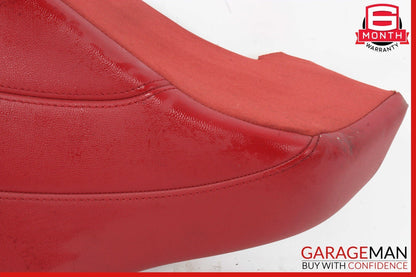 17-22 Alfa Romeo Giulia Rear Left Side Seat Bolster Cushion Red OEM