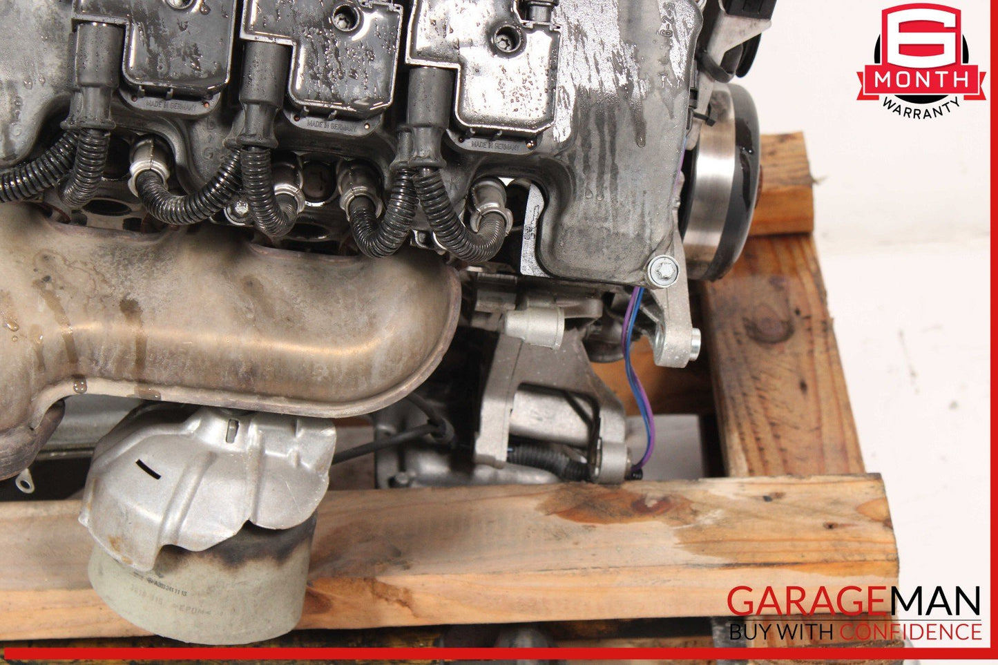 01-05 Mercedes W203 C240 RWD M112 2.6L V6 Engine Motor Block Assy OEM