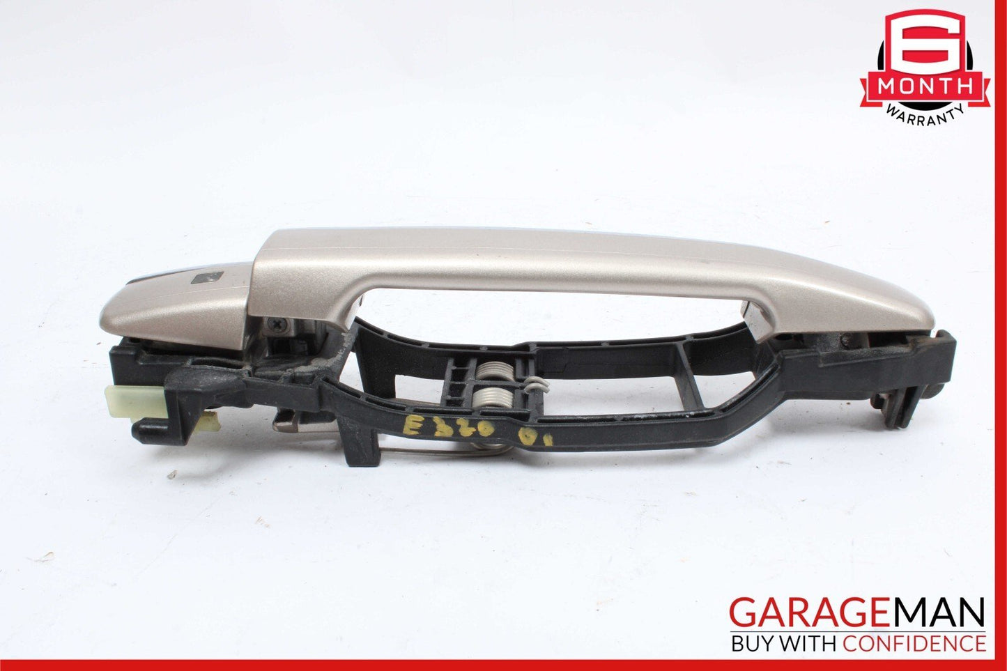 98-02 Mercedes W210 E320 Front Right Passenger Side Exterior Door Handle Beige