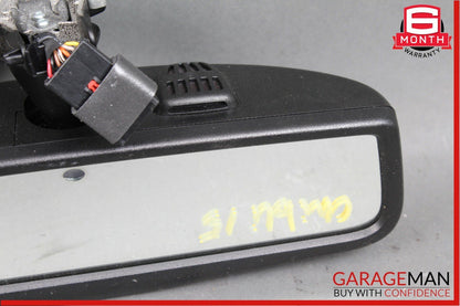 14-17 Maserati Ghibli Interior Top Upper Rear View Mirror Black 68206442 OEM