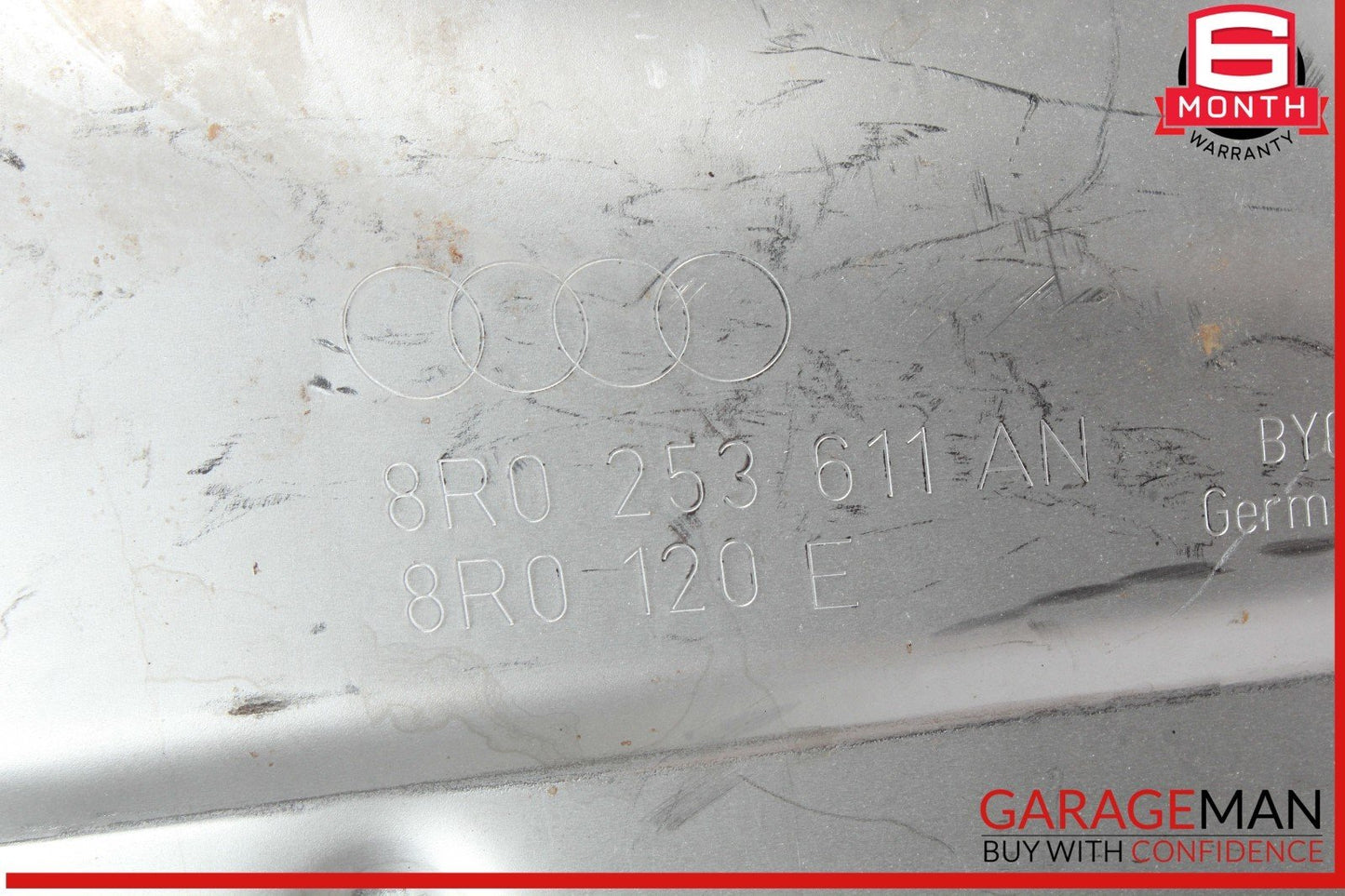 13-17 Audi Q5 Rear Left Driver Side Exhaust Muffler Tail Pipe 8R0253611AN OEM