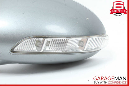 07-09 Mercedes W221 S550 Front Left Side Mirror Door Rear View Andorite Grey OEM