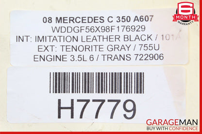08-14 Mercedes W204 C350 C250 C300 Floor Gear Selector Shifter 2042673724 OEM