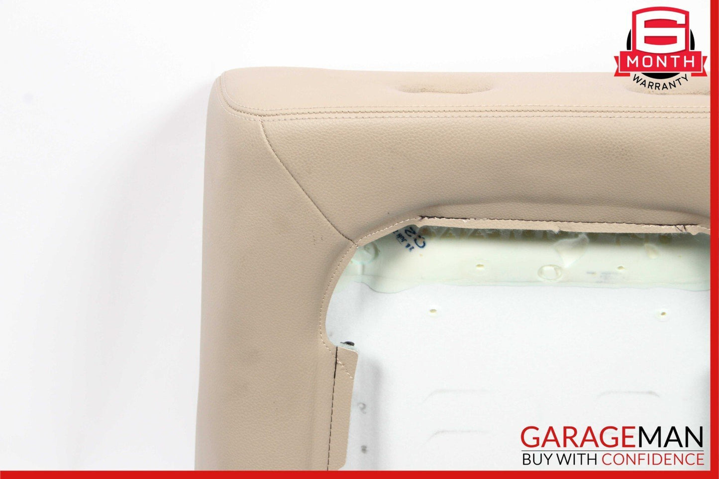 10-16 Mercedes W212 E350 E400 Front Right Seat Cushion Top Upper Beige OEM