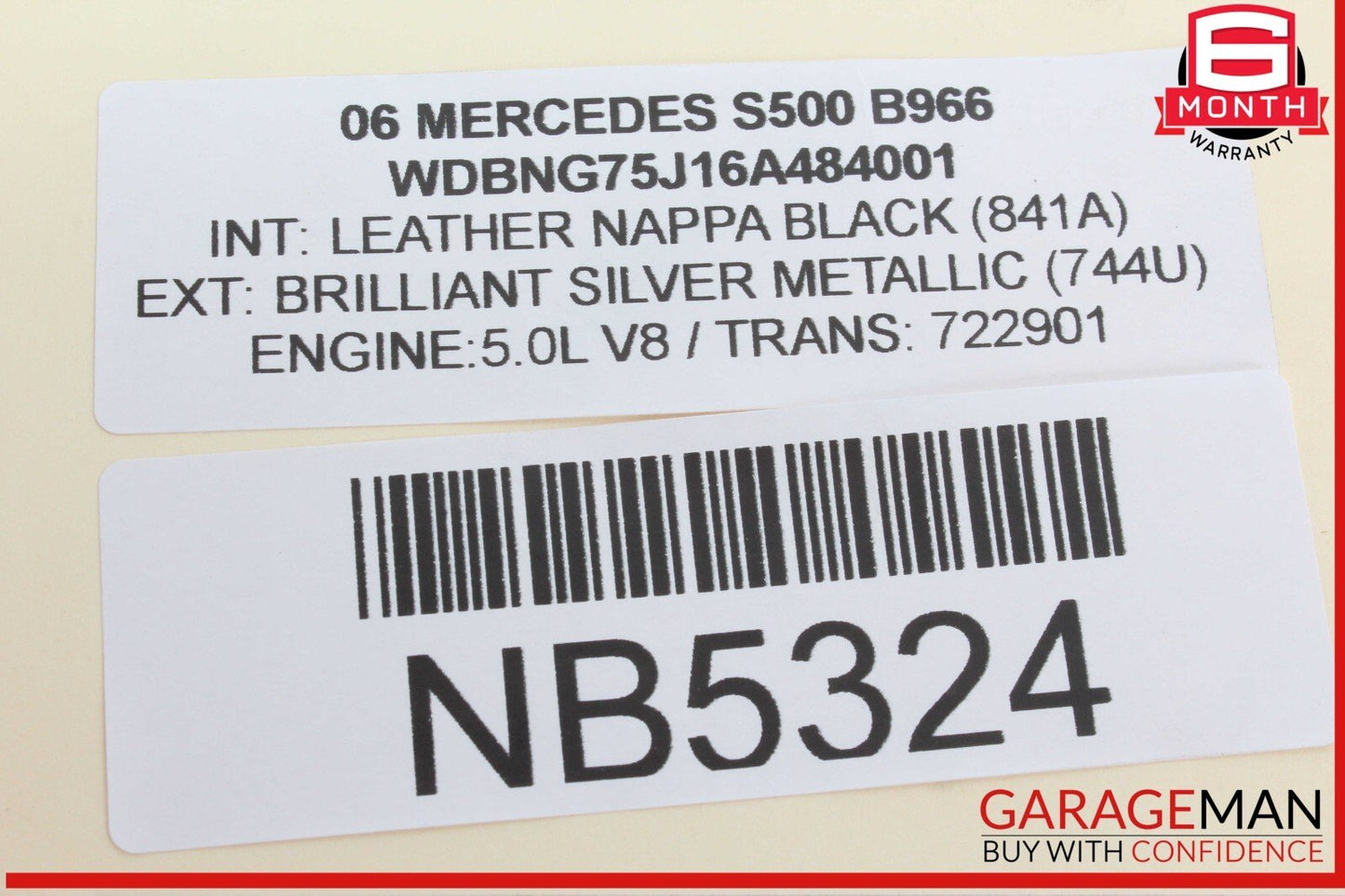 03-06 Mercedes W220 S500 S430 Headlight Head Light Lamp Control Module Unit