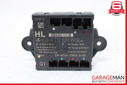 08-18 Mercedes W204 C250 E350 Rear Left Side Door Control Module 2129003906 OEM