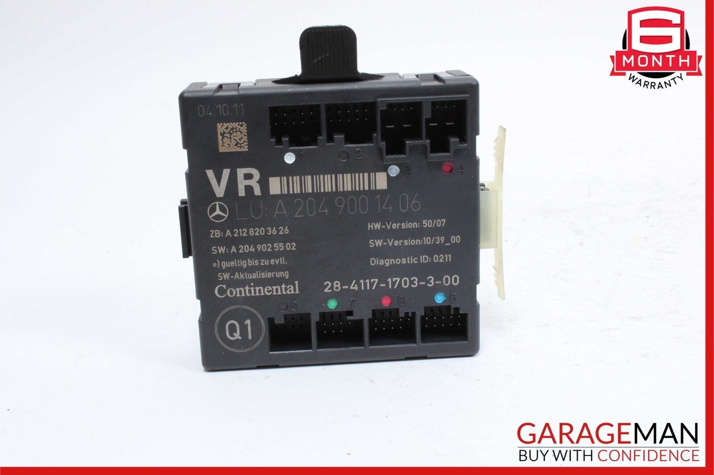 08-18 Mercedes W204 C250 C300 C350 Front Right Side Door Control Module Unit OEM