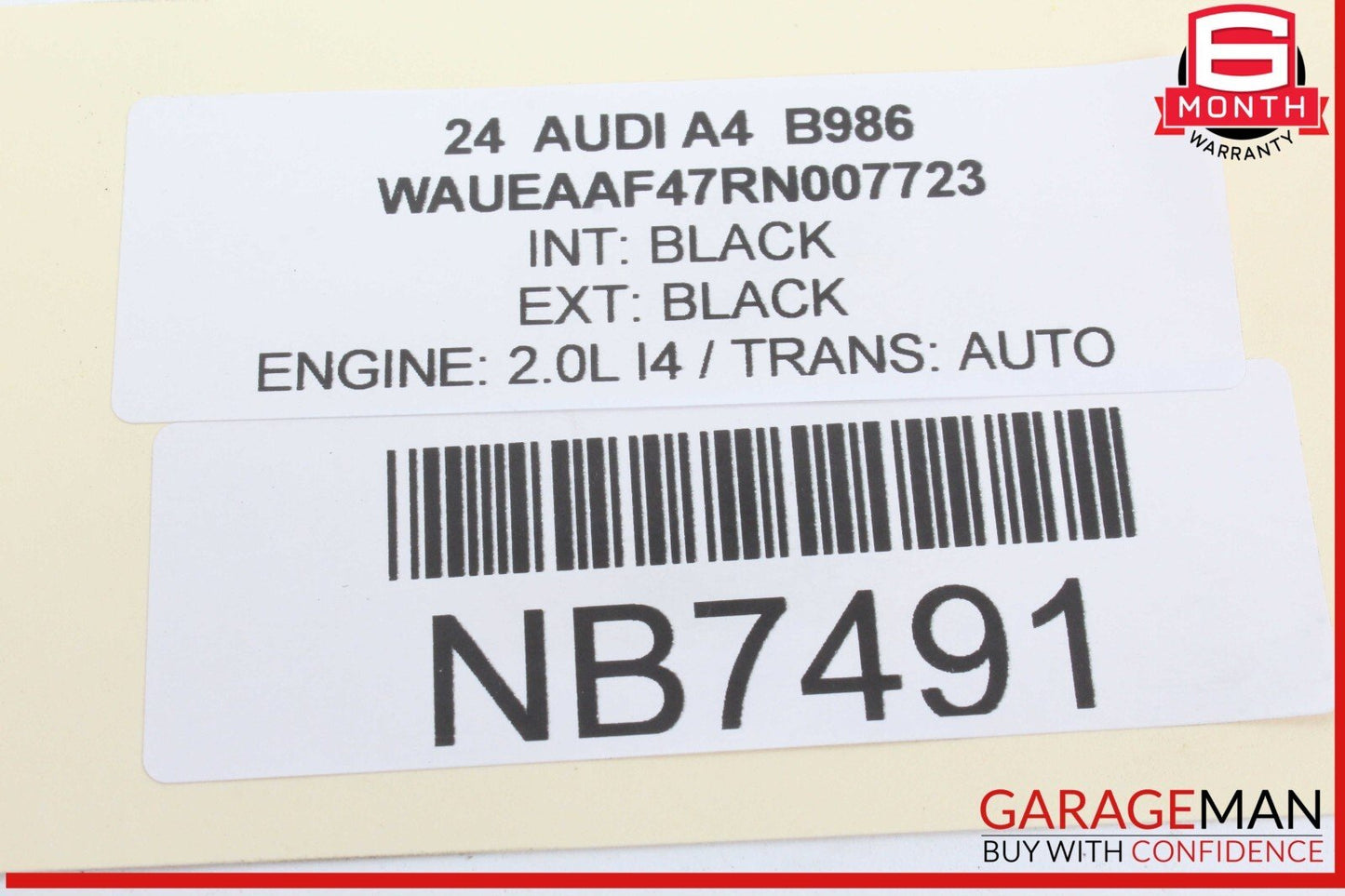 21-24 Audi A4 Front Left Driver Side Door Lock Latch Actuator 8X1837015E OEM