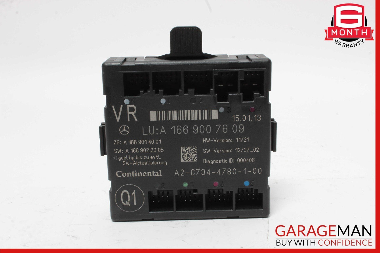 12-19 Mercedes X166 GL450 GLE350 Front Right Side Door Control Module OEM