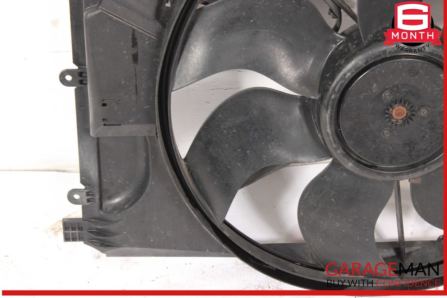 08-20 Mercedes W212 E350 C250 Engine Radiator Cooling Fan Motor Shroud Assy OEM