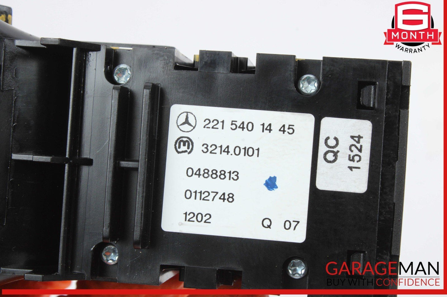 07-14 Mercedes W221 S400 S550 Electronic Parking Button Switch 2215401445 OEM