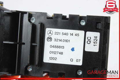 07-14 Mercedes W221 S400 S550 Electronic Parking Button Switch 2215401445 OEM
