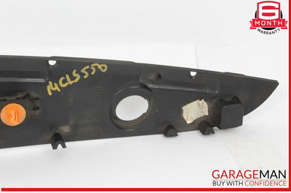 12-14 Mercedes W218 CLS550 CLS500 CLS63 AMG Trunk Lid Tailgate Handle Trim OEM