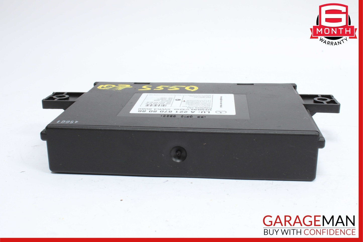 07-10 Mercedes CL600 S550 CL550 Keyless Go Control Module 2218708086 OEM