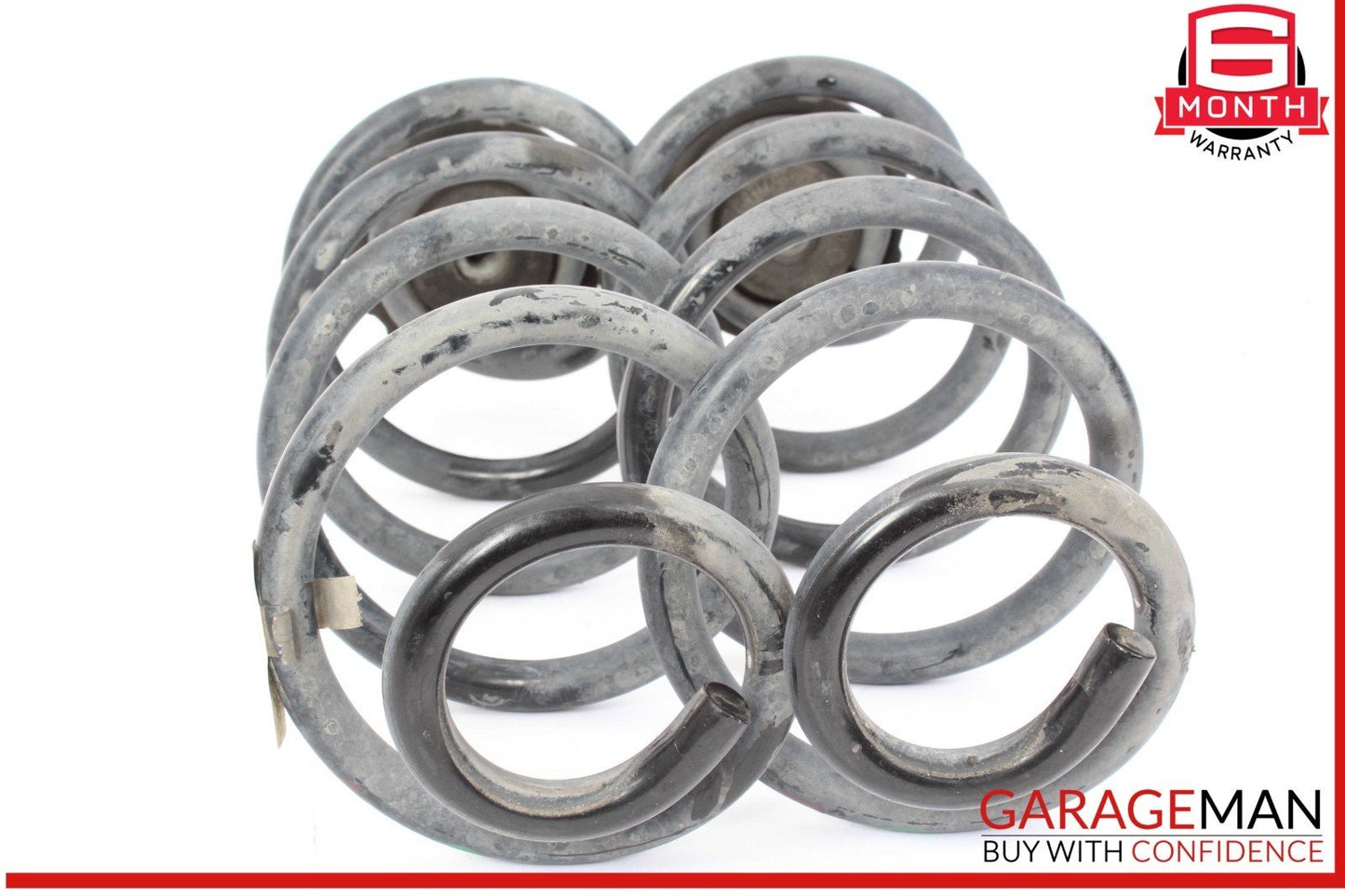 15-18 Porsche Macan 95B Rear Right and Left Side Coil Spring Springs Set of 2