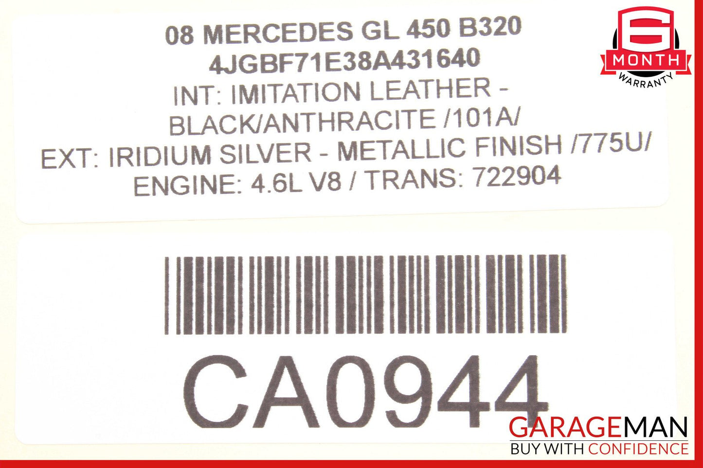06-08 Mercedes X164 GL450 ML550 Ipod Interface Control Module B67824252 OEM