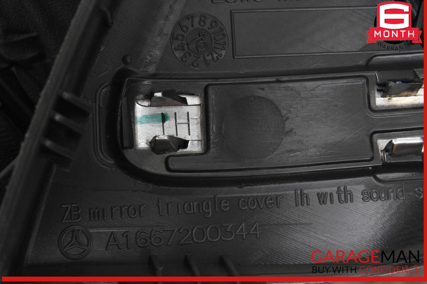 12-19 Mercedes X166 GL450 4MATIC Speaker Door Mirror Cover Front Left OEM