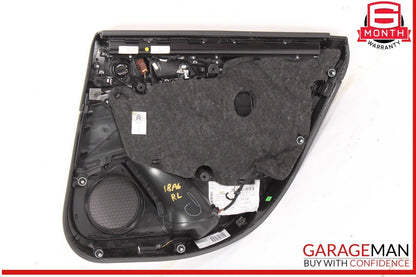 12-18 Audi A6 Rear Left Driver Side Interior Door Trim Panel Cover Assembly OEM