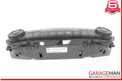 06-11 Mercedes W219 CLS500 CLS550 A/C Heater Temperature Climate Control Unit