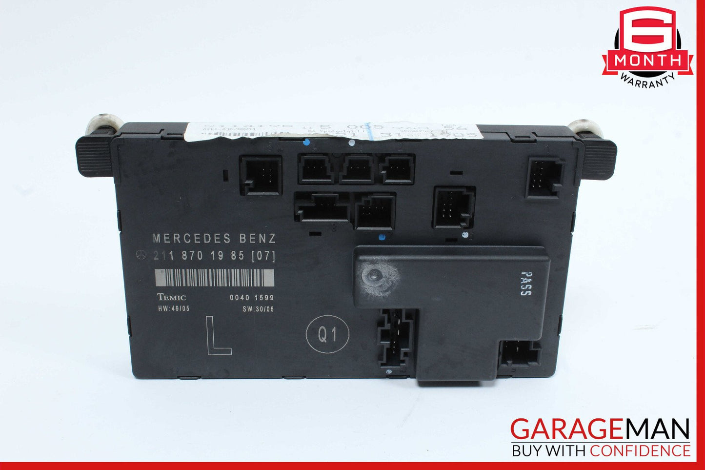 03-09 Mercedes W211 E350 E550 Front Left Driver Side Door Control Module OEM