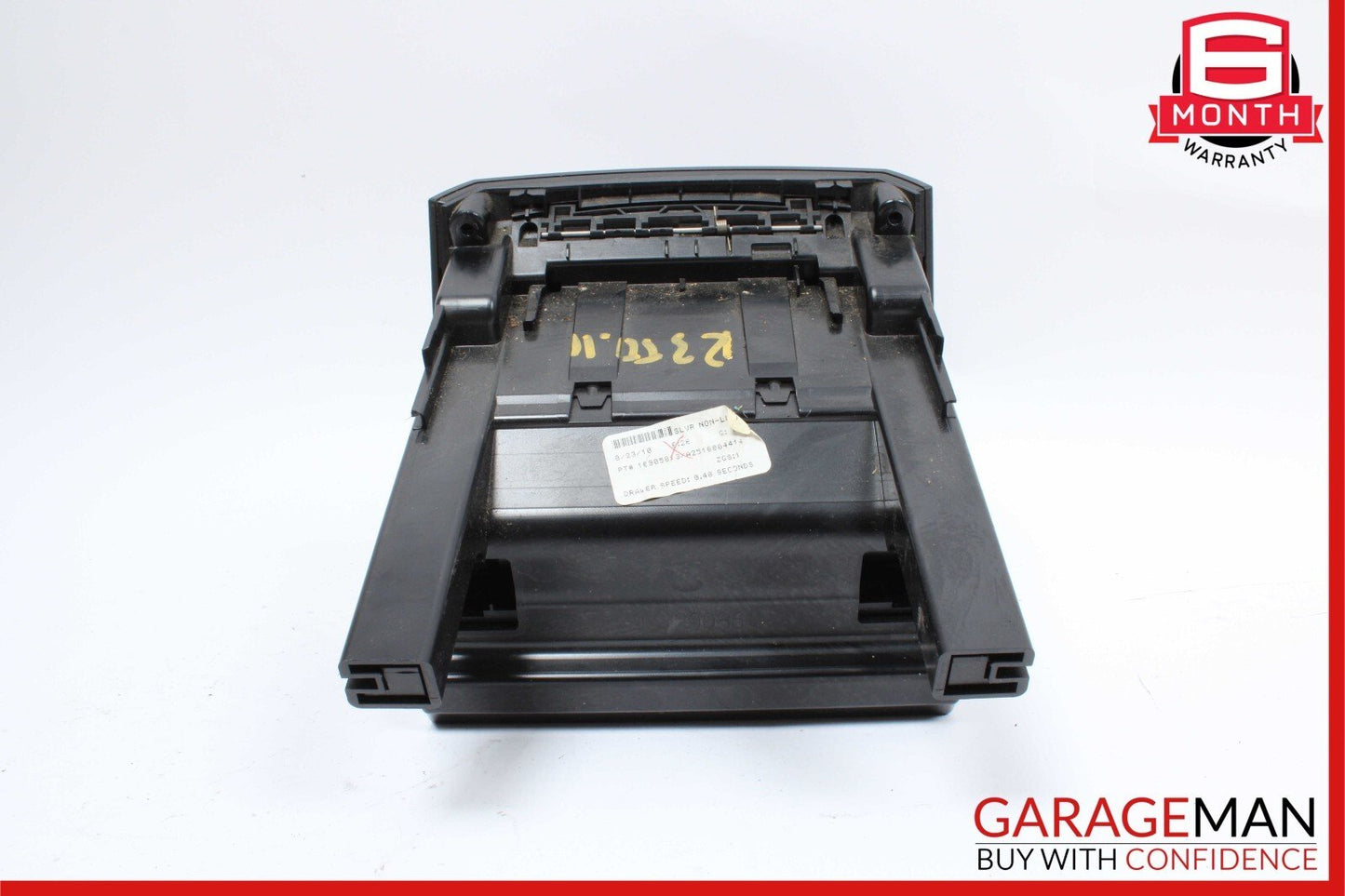 06-13 Mercedes W251 R350 R500 Rear Center Console Cup Holder / Ashtray Black OEM
