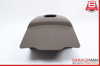 11-18 Porsche Cayenne 958 S Steering Column Lower Trim Cover Panel Brown OEM