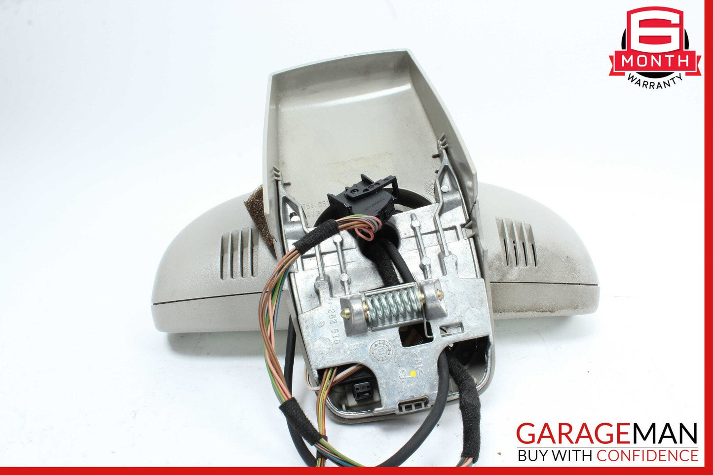 03-06 Mercedes R230 SL500 Interior Front Top Upper Rear View Mirror Gray OEM