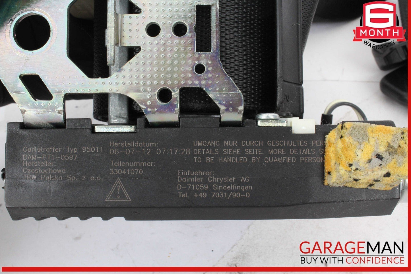 07-13 Mercedes W221 S550 Rear Right Door Lock Latch Actuator OEM