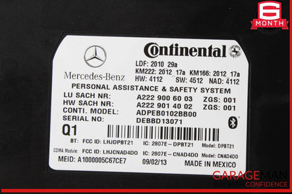 10-20 Mercedes R172 SLK250 GLA250 SL400 Communication Control Module Unit OEM