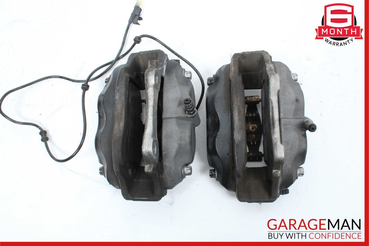 07-13 Mercedes W221 S550 CL550 Front Left &Right Brake Calipers Set of 2 OEM