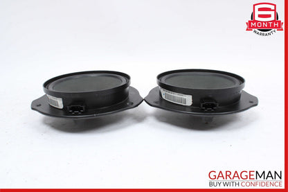 08-14 Mercedes W204 C250 Front Right & Left Door Sound Speakers Set of 2 OEM