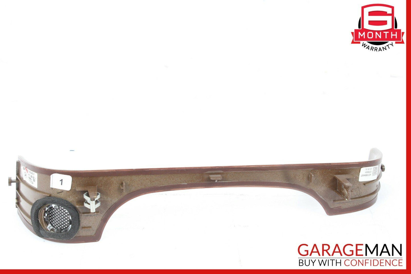 10-16 Mercedes W212 E350 E550 E63 AMG Steering Column Cover Boot Trim Wood OEM