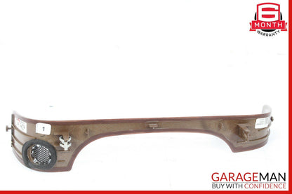 10-16 Mercedes W212 E350 E550 E63 AMG Steering Column Cover Boot Trim Wood OEM
