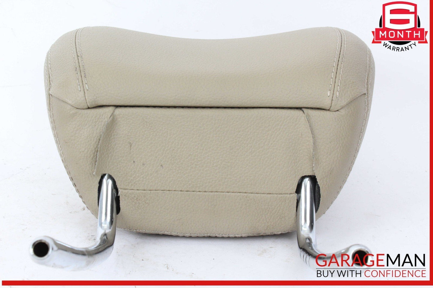 12-15 Mercedes X166 GL450 GL550 ML350 Front Seat Headrest Head Rest Beige OEM