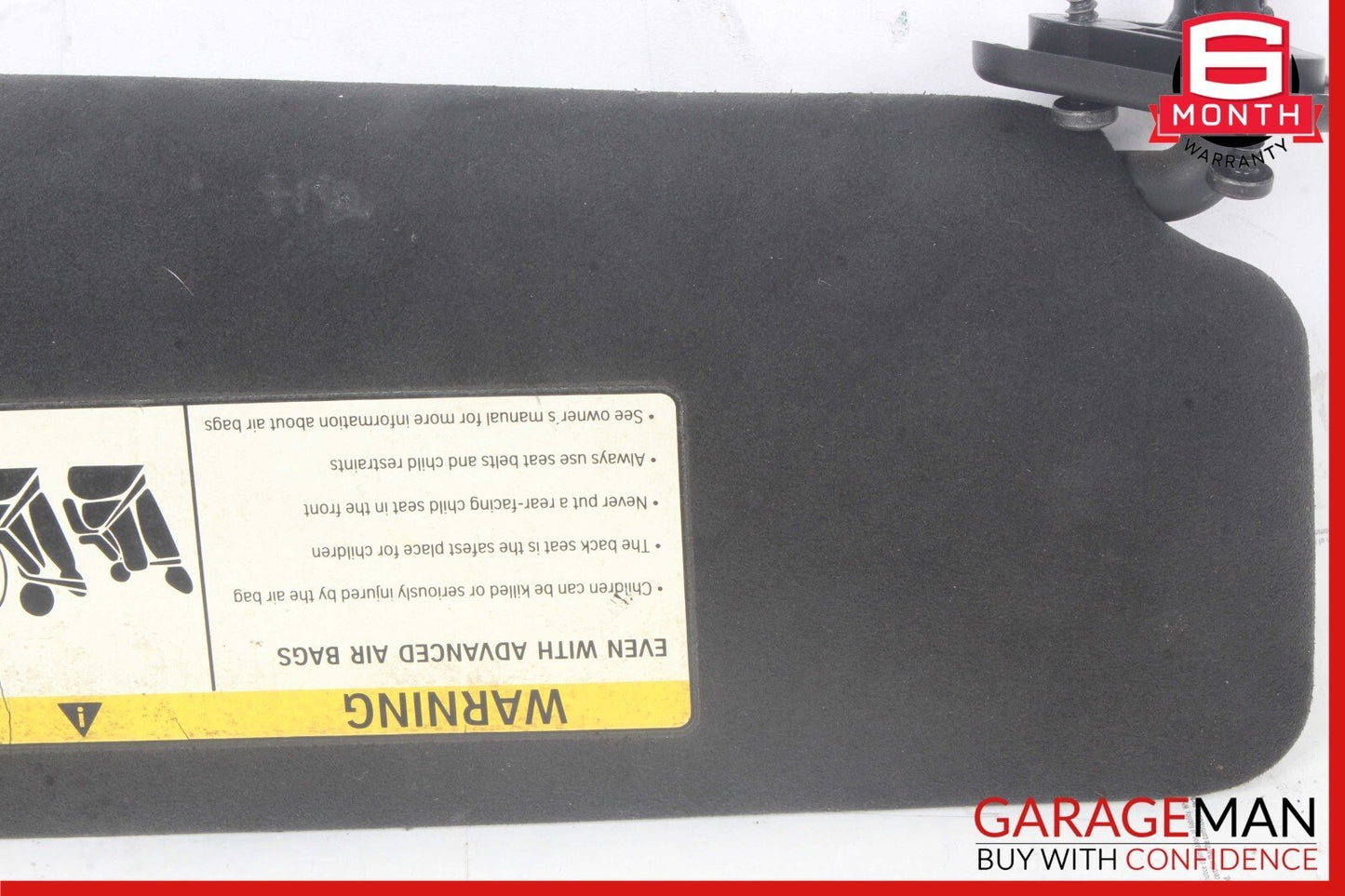13-19 BMW 640i 650i F06 Front Left Driver Side Sunvisor Sun Visor OEM
