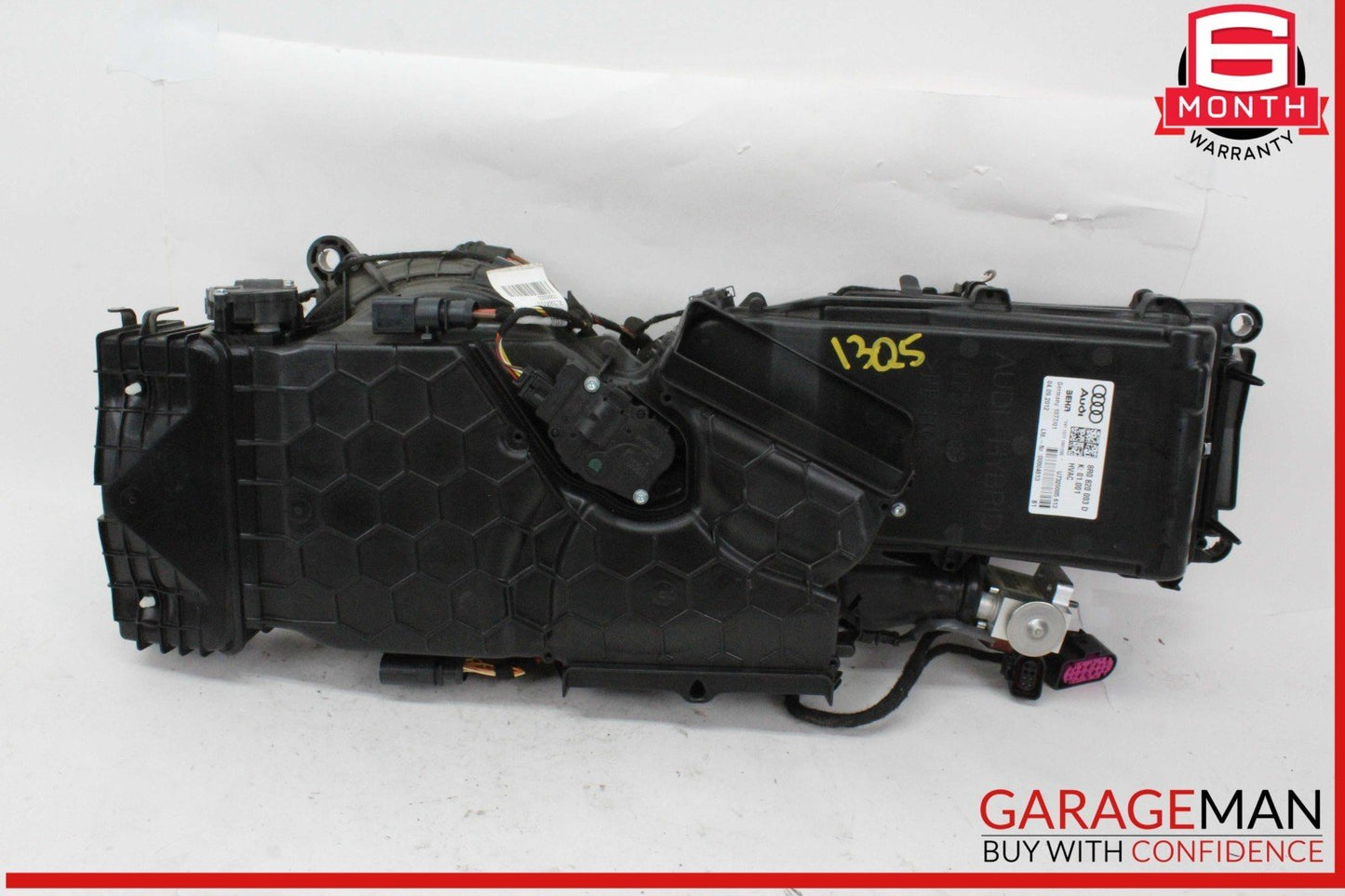 13-16 Audi Q5 Engine Hybrid Battery Cooling Motor Condenser w/ Fan Assembly OEM