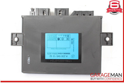 03-06 Mercedes R230 SL500 S500 CL55 AMG Keyless Go Entry Control Module Unit