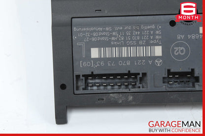 07-13 Mercedes W221 S550 S400 Front Left Driver Side Under Seat Control Unit OEM