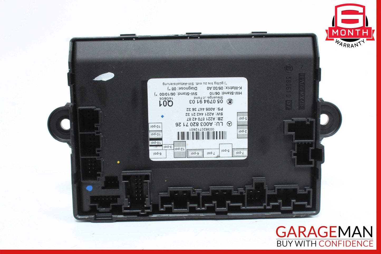 07-13 Mercedes W221 S550 Rear Right or Left Side Door Control Module Unit OEM