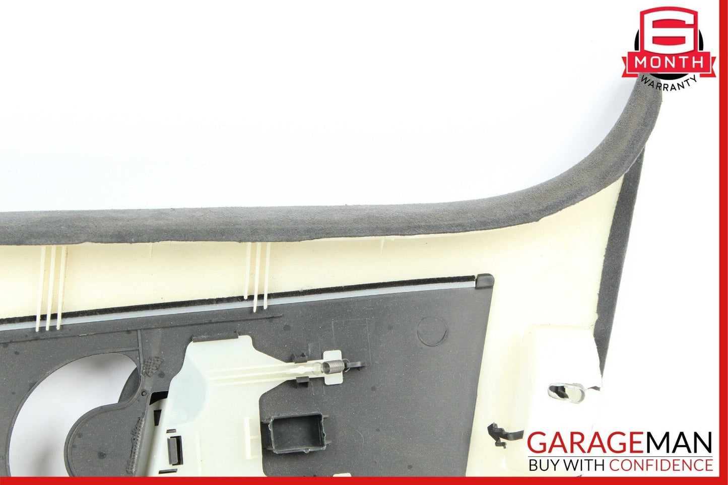 03-06 Porsche Cayenne S 955 Rear Left Side Pillar Trim Cover Panel Black OEM