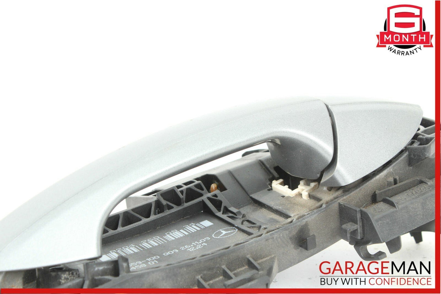 08-11 Mercedes W204 C300 Rear Right Passenger Side Exterior Door Handle Silver
