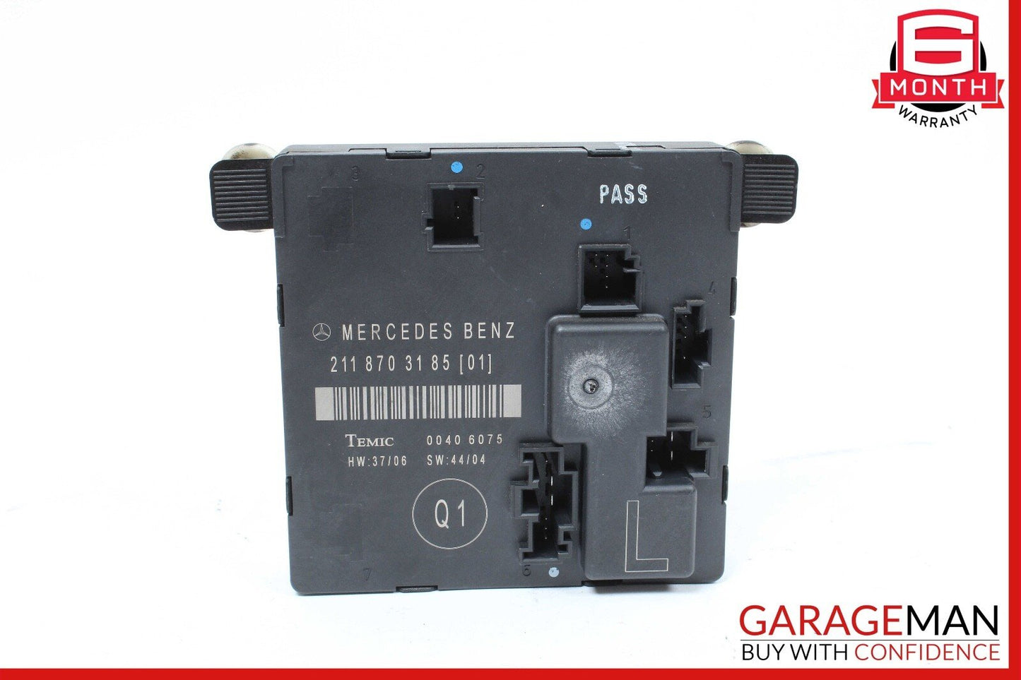 03-09 Mercedes W211 E63 AMG E320 Rear Left Side Door Controller Module Unit OEM