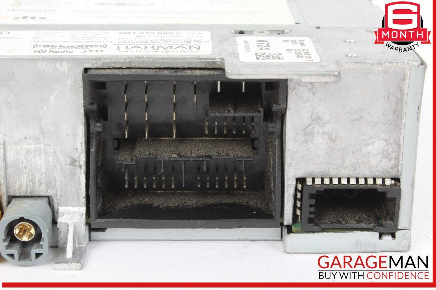 19-24 Audi Q7 Dash Dashboard Radio Receiver Control Module Unit 4M8035317A OEM