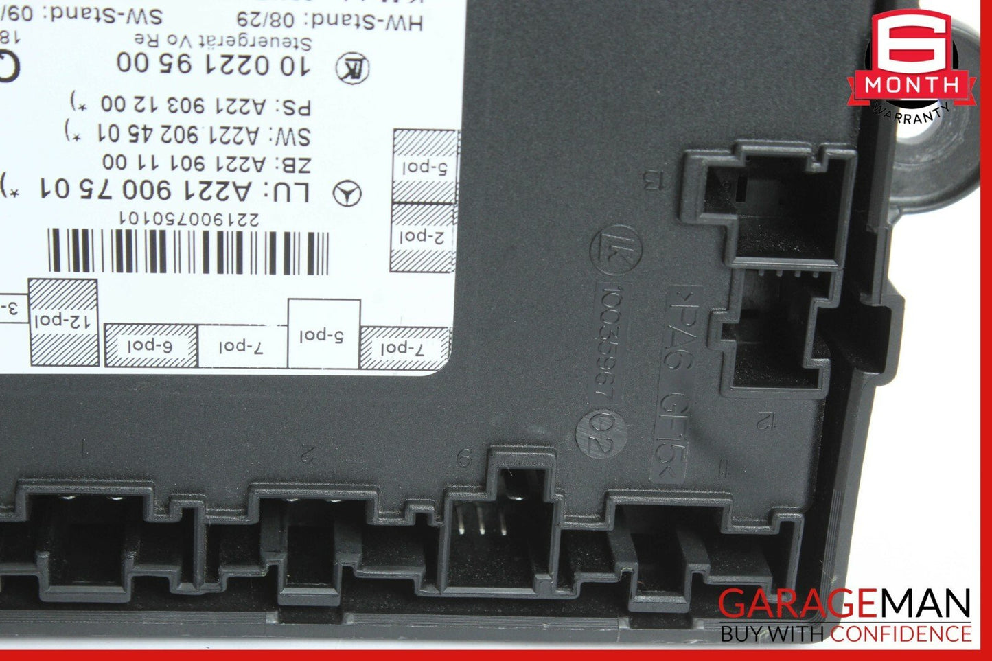 07-13 Mercedes W221 S550 S63 AMG Front Right Door Control Module 2219007501 OEM