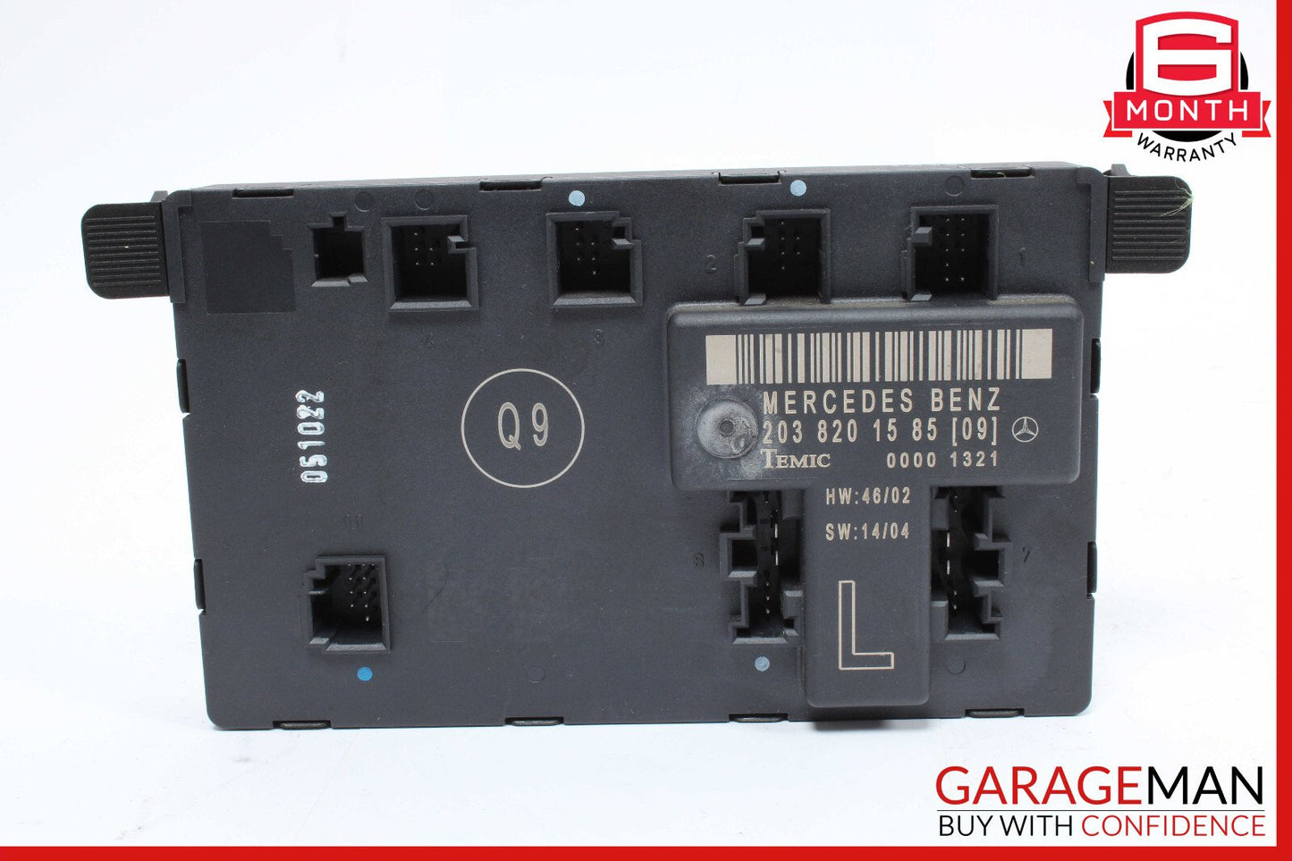 01-07 Mercedes W203 C230 Kompressor Front Left Side Door Control Module OEM