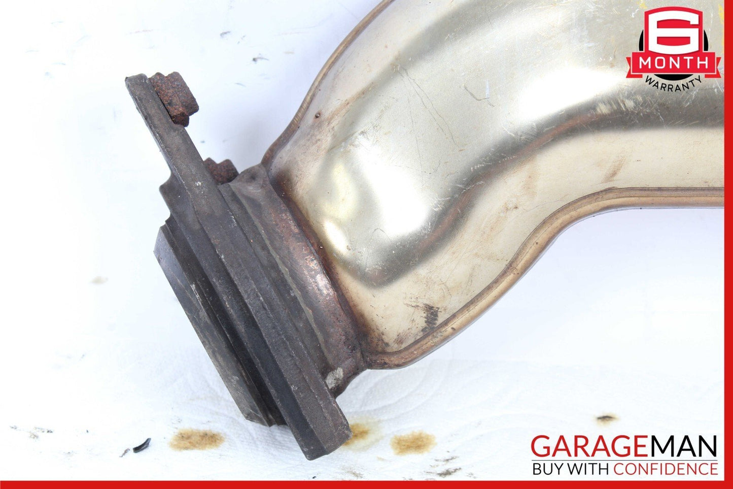 11-14 Mercedes W216 CL550 S550 4.7L Front Right Side Engine Exhaust Pipe OEM