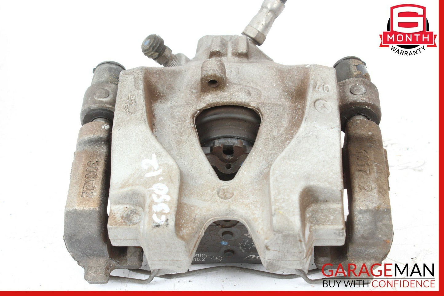 08-14 Mercedes W204 C350 Rear Left & Right Side Brake Caliper Calipers Set of 2