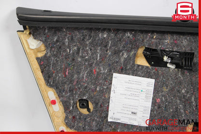 07-09 Mercedes W221 S450 S550 Front Right Interior Door Panel Assembly Black OEM