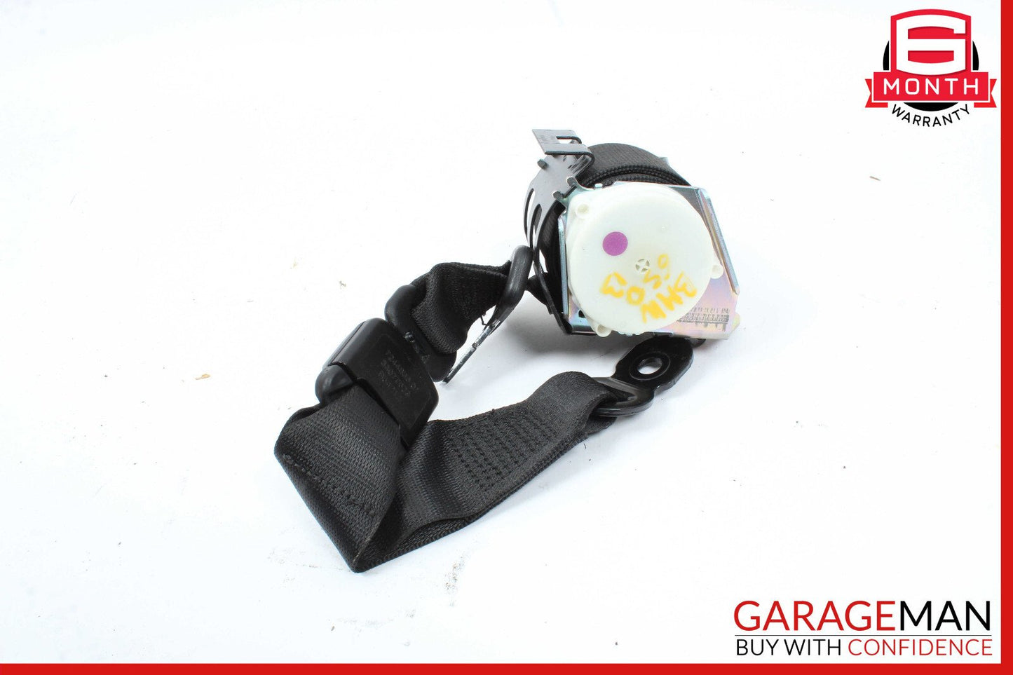 12-19 BMW 650i F06 Rear Center Seatbelt Seat Belt Retractor OEM
