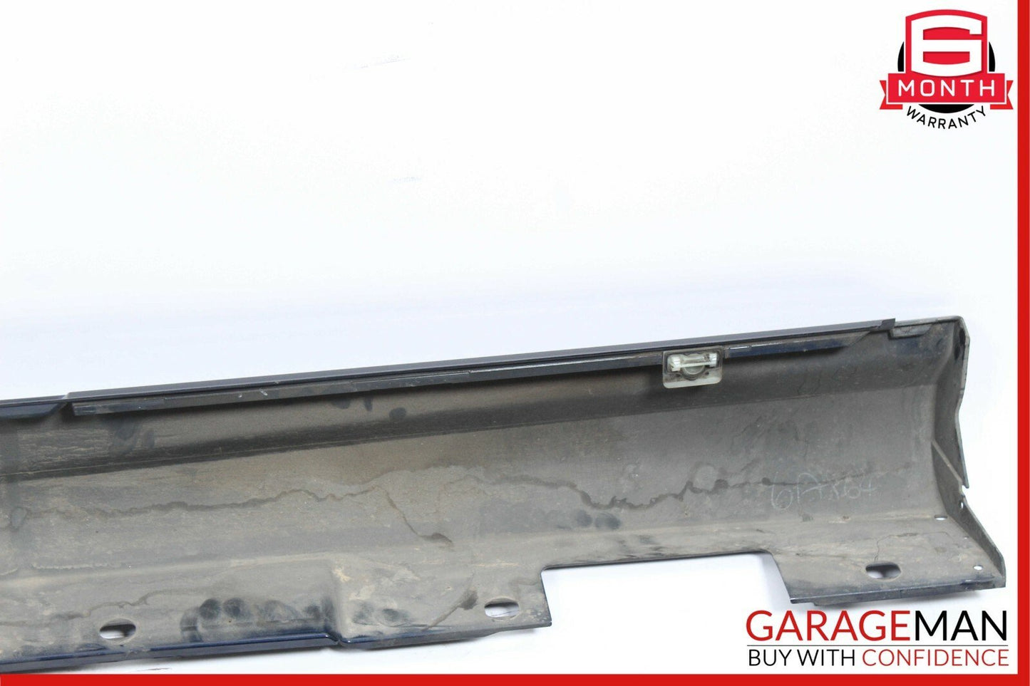 08-14 Mercedes W204 C250 AMG Sport Right Passenger Side Skirt Rocker Panel Blue